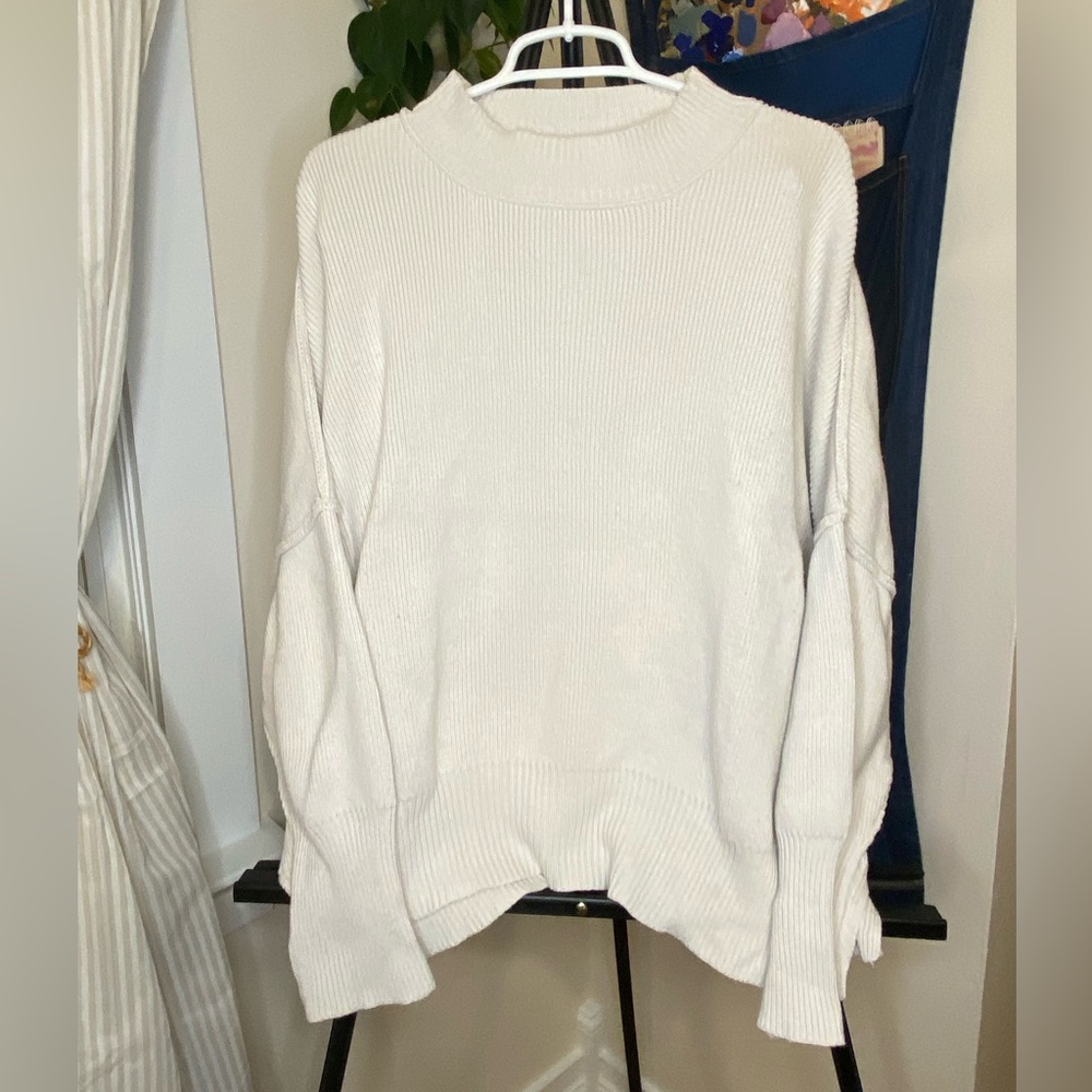 Mock neck sweater
